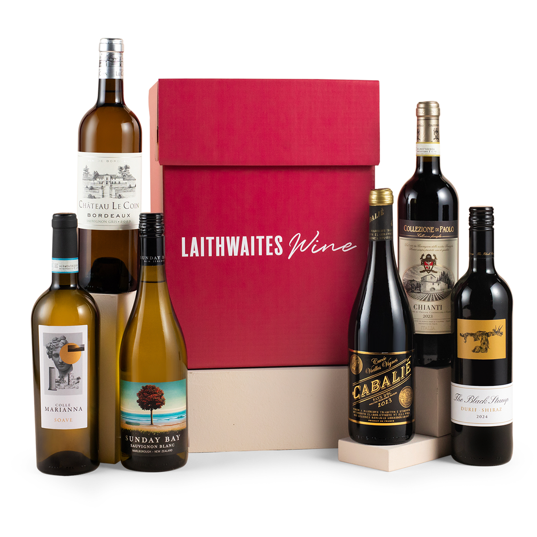 Classic Six Mixed Wine in Gift Box - Despatches from late September