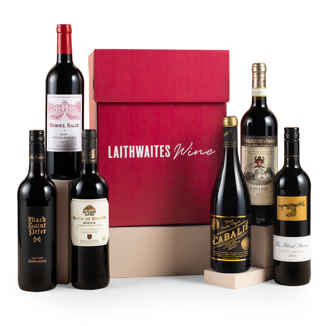 Classic Six Red Wine in Gift Box - Despatches from November - Free Delivery* Classic Six Red Wine in Gift Box - Despatches from November - Free Delivery*