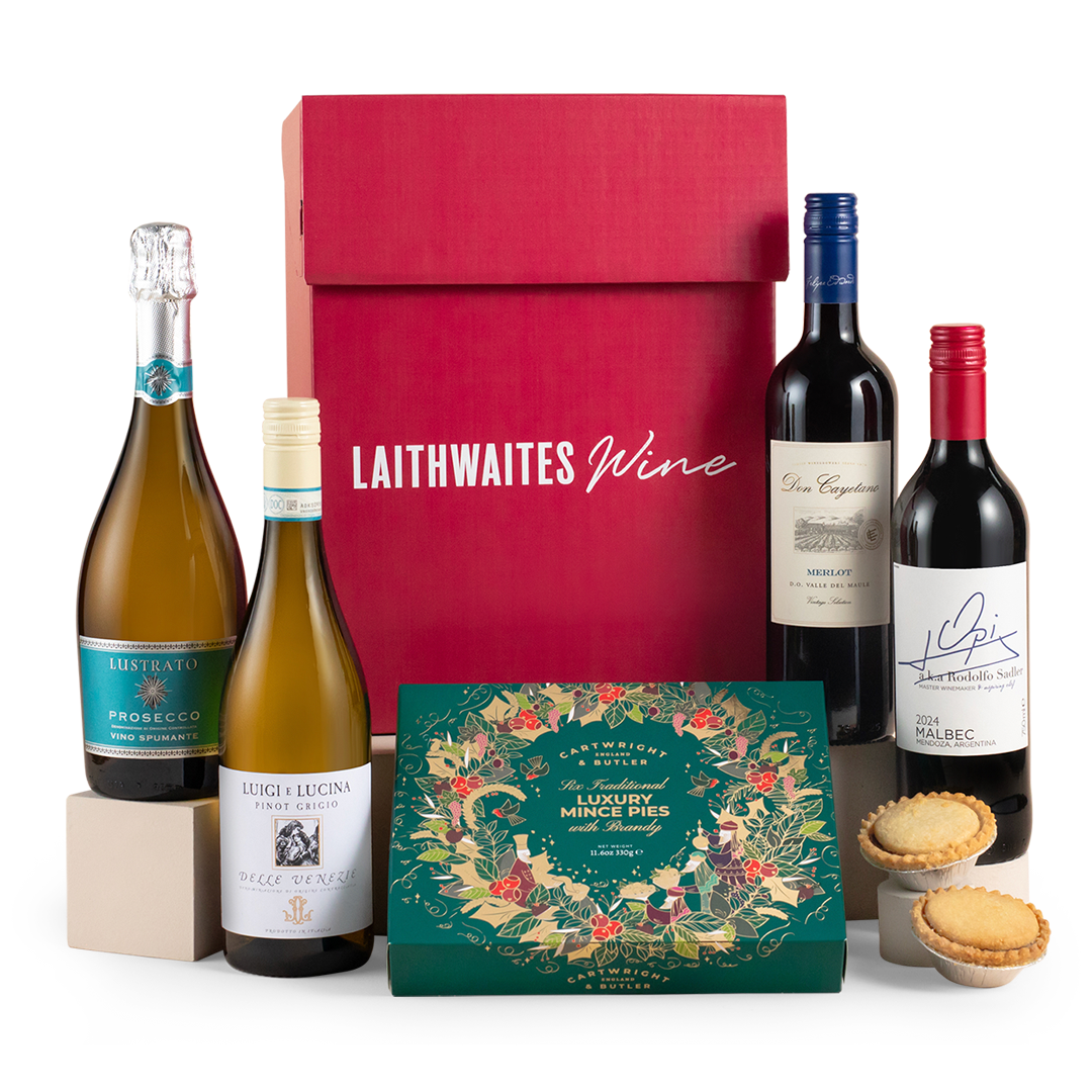 Mixed Wine & Mince Pies Gift Set - Despatches from October
