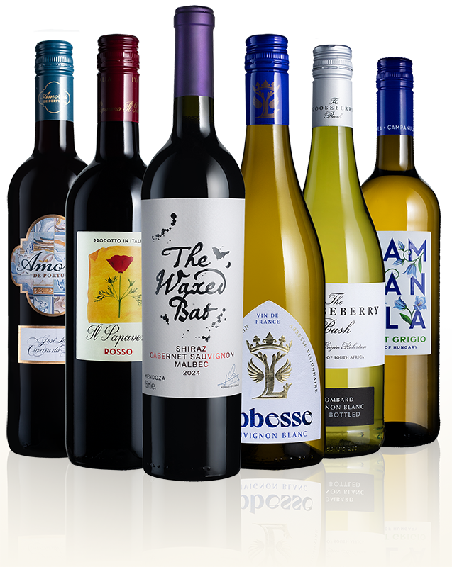 Celebration Six Mixed Wine Gift - Free Delivery*