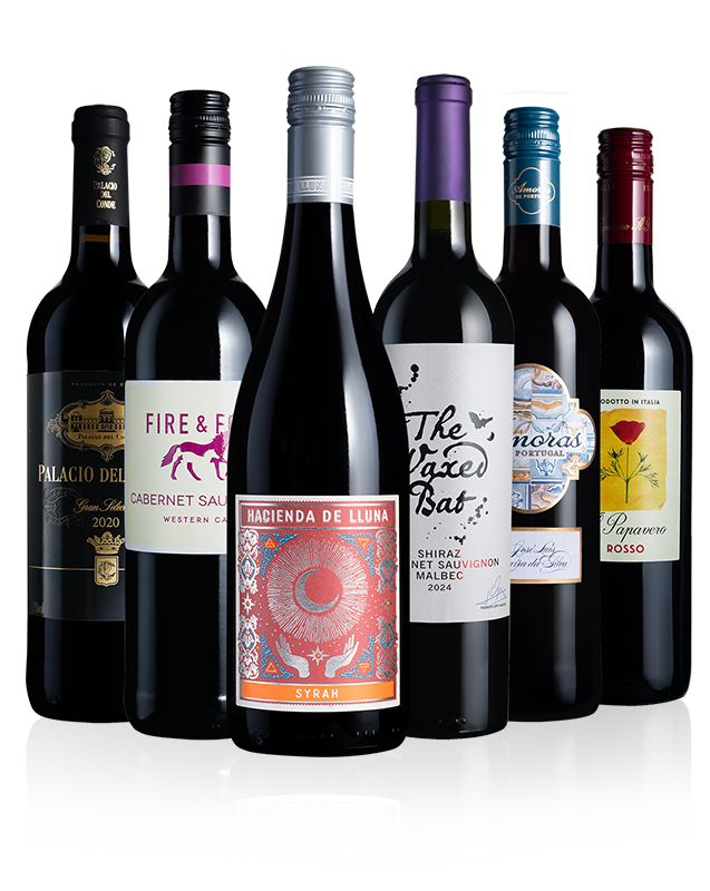 Celebration Six Red Wine Gift - Free Delivery* Red Wine