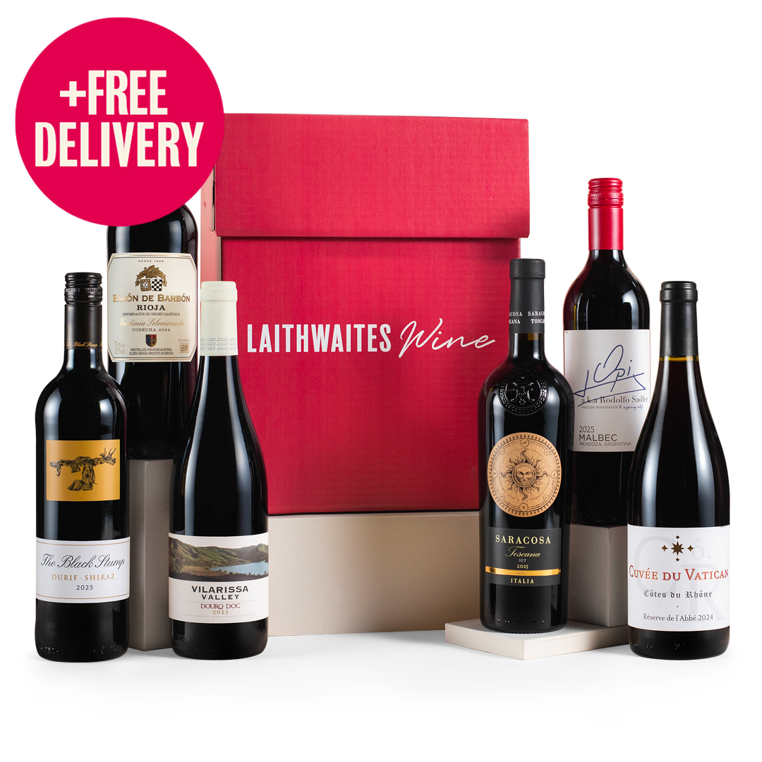 Classic Six Red Wines in Gift Box - Free Delivery* Classic Six Red Wines in Gift Box - Free Delivery*