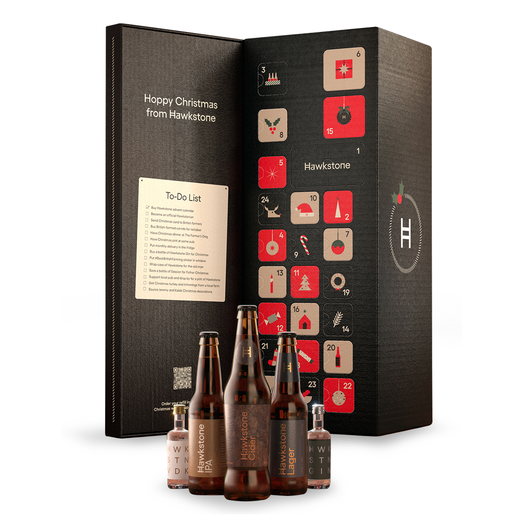 Hawkstone Beer Advent Calendar 2025 - dispatching October