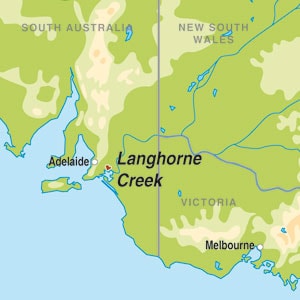 Map showing Fleurieu