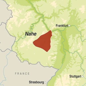 Map showing Nahe QbA