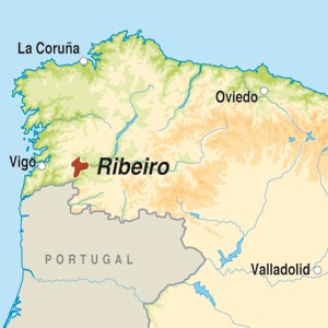 Map showing Ribeiro DO